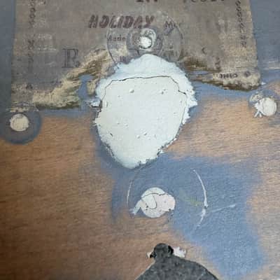 Rogers Holiday Swivomatic Era 22” x 14 Inch Bass Drum Shell Project 60s - Natural image 8