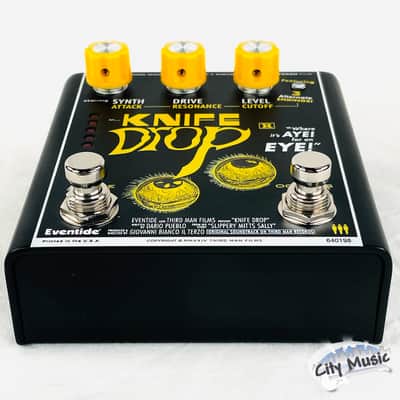 Used Eventide Knife Drop Sub-Octave Fuzz Synth Guitar Effects Pedal ♫ image 4