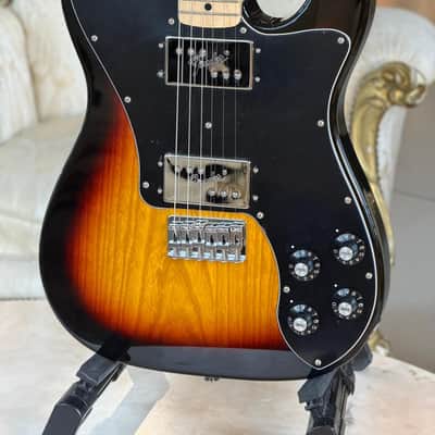Fender  MIJ Trad 70s Tele Deluxe 2023 - 3 TONE SUNBURST image 2