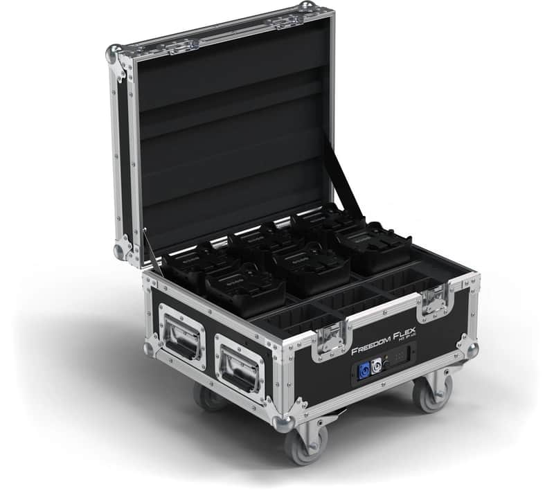 Chauvet DJ Freedom Flex H9 IP X6 Wash Lights with Rolling Case (Customer Return) image 1