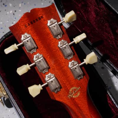 2002 Gibson Custom Shop Les Paul Class 5 - Rare Tangerine Burst 5A Top w/ Receipt & COA image 17