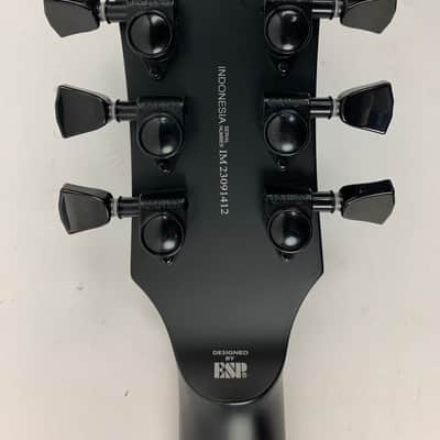 ESP LTD EC-1000FR Black Satin Electric Guitar B-Stock EC-1000 FR EC1000FR Floyd Rose image 14