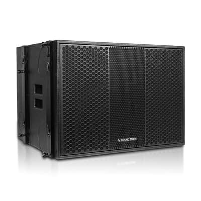 ZS-118SP210BP4C | ZETHUS Series Powered Line Array Set with 18-inch Line Array Subwoofer, 4x Dual 10-inch Line Array Speakers, Caster Board, Black image 3