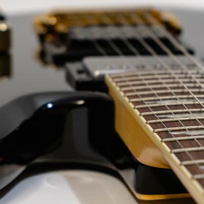 2011 BC Rich Mockingbird Electric Guitar with Gigbag - Transparent Black image 10