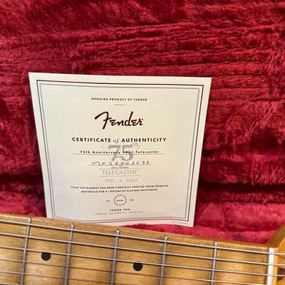 Fender 75th Anniversary Vintera Road Worn '51 Telecaster 2026 - Butterscotch Blonde image 4