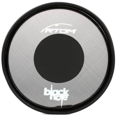 RTOM Black Hole Snap-on Mesh Practice Pad - 8-inch image 1