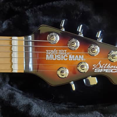 Ernie Ball Music Man Silhouette Special HSS Sunburst Matching Headstock OHSC Mint image 8