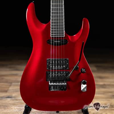 ESP LTD Horizon Custom ’87 Floyd Rose Guitar – Candy Apple Red image 2