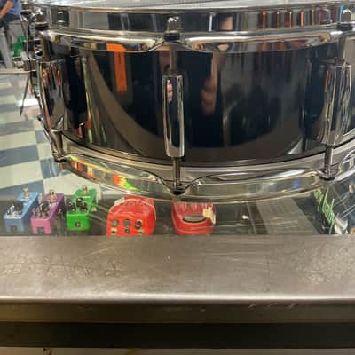 Pearl CS1450 Chad Smith Signature 14x5" Steel Snare Drum 2010s - Black Nickel image 5