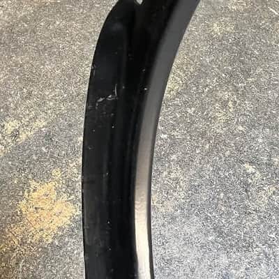 Black 8 1/4" 3 Lug Drum Hoop #2 image 3