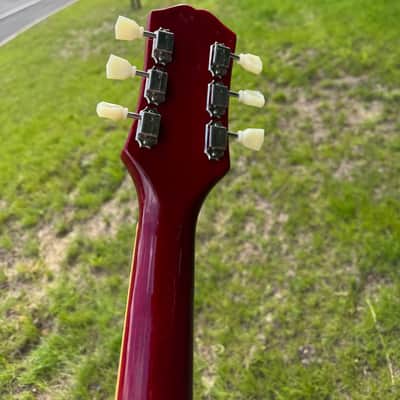 Epiphone “Inspired By Gibson” ES-335 (July 2023) Cherry (Frets Levelled, Crowned,& Polished, Full Set Up) image 5