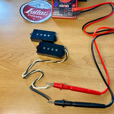 Lollar Pickups PJ Bass 4-String Pickup (P-Bass Split-Coil / J-Bass High Wind) image 8