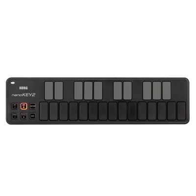 Korg nanoKEY2 Slim Line USB Keyboard - Black - Mint, Open Box image 1