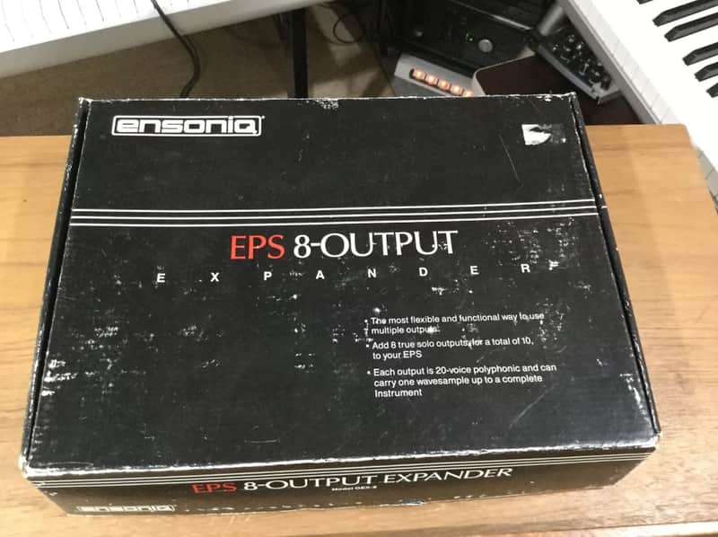 Vintage Ensoniq EPS 8-Output Expander Model OEX-8 Audio Sampler Expander w Cable image 1