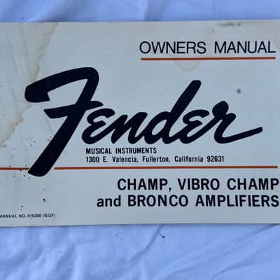 Fender Vibro Champ 6-Watt 1x8" Guitar Combo 1970 - 1980 image 11