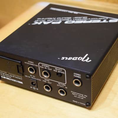 Nobels Stereo Pak 1990 Vintage Guitar Sound Machine 1990 OVP Headphones Korea image 3