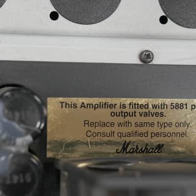 Marshall 9100 Dual Monobloc 5881 - 50/50w Power Amp - 1994 - Serviced image 9