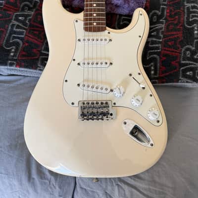 Fender Strat 2000’s - Olympic white rosewood board image 2