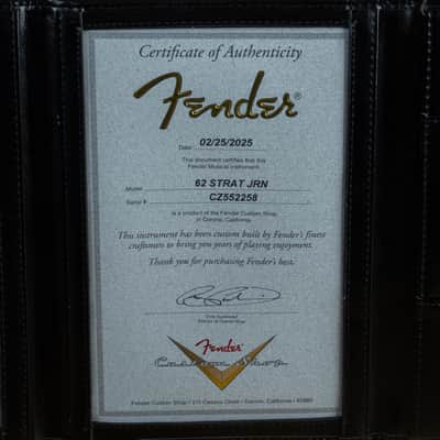 Fender Custom Shop Roasted 62 Strat Journeyman Relic Vintage White CZ552258 image 7