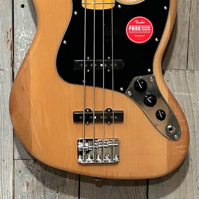 Squier Classic Vibe '70s Jazz Bass by Fender, Natural. Such a Killer Bass, Support Indie Music Shops & Buy Here ! image 4