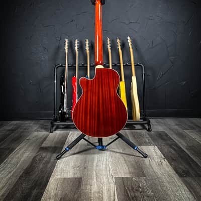 Washburn AB5K Acoustic/Electric Bass - Natural image 6