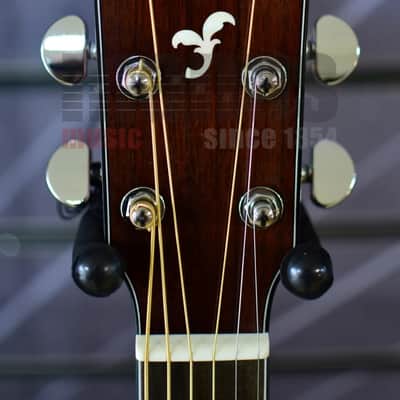 Yamaha FG850 Dreadnought Natural Mahogany Acoustic Guitar image 4
