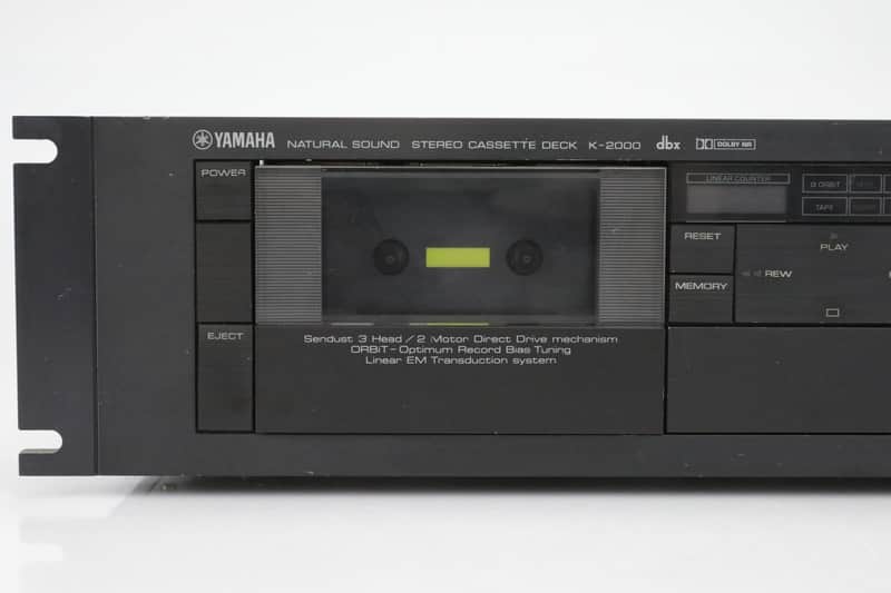 YAMAHA ヤマハ　カセットデッキ　K-2000 3ヘッド Vintage Yamaha K-2000 Direct Drive 3-head Single Cassette Deck