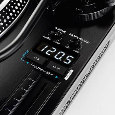 Reloop RP8000 Mk2 Advanced Hybrid Torque Turntable with Digital Control Section 2019 - Present - Black imagen 5