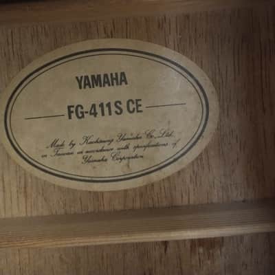Yamaha FG411S CE 1990s - Natural image 7