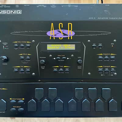 Ensoniq ASR-X Advanced Sampler / Resampler 1997 - 1999 - Black