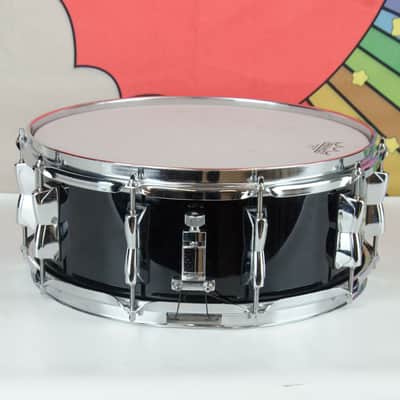 Used Yamaha Birch Custom Snare 5.5 x14" Black Snare Drum image 3