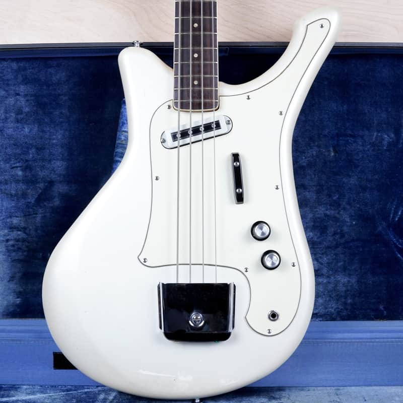 1968 Yamaha SB-2A Flying Samurai Bass Pearl White