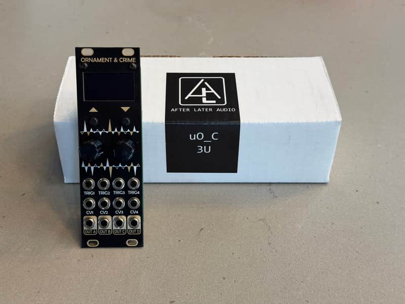 After Later Audio uO_C Ornament & Crime 2020s - Black image 1