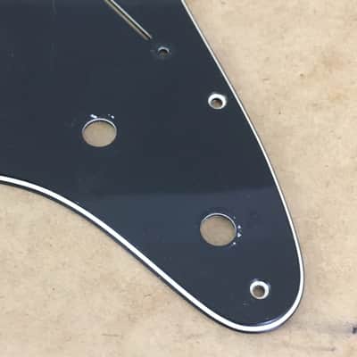 Vintage Fender 1970s Reissue Relic 3-Ply Aged Black Right Strat Fender Pickguard image 3