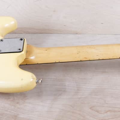Fender Bronco 1975 Olympic White USA Vintage Offset w/ Bag image 11