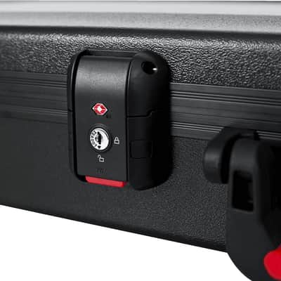 Gator GTSA-GTRELEC TSA Series ATA Molded Strat / Tele Electric Guitar Case - Black image 8