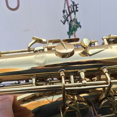 SUMMER DEAL CONN SAXOPHONE 6M VIII 1937 NAKED LADY ORIGNAL CASE , MOUTHPIECE , NEWER PADS , NICE SHAPE image 7