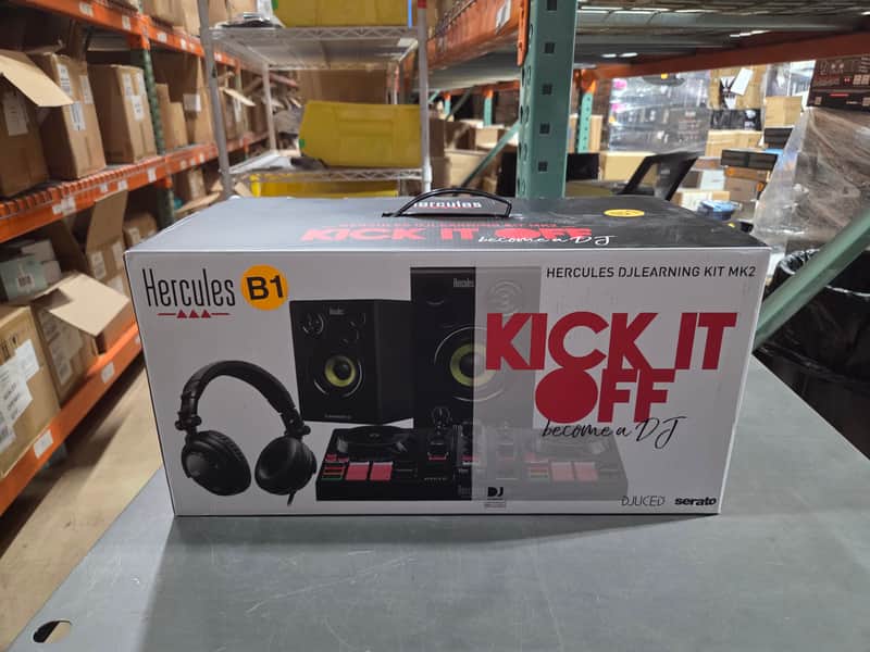 Hercules DJLearning Kit MK2 — All-in-One Kit for Learning to Mix (B-Stock) image 1