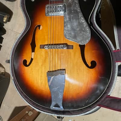 Gretsch 6124 Single Anniversary 1958 - 1959 - Shaded Golden Sunburst image 1