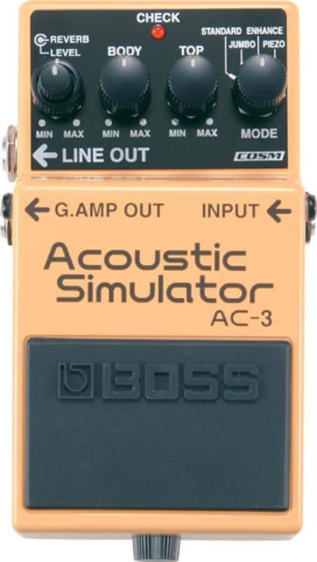 Boss AC-3 Acoustic Simulator Pedal image 1