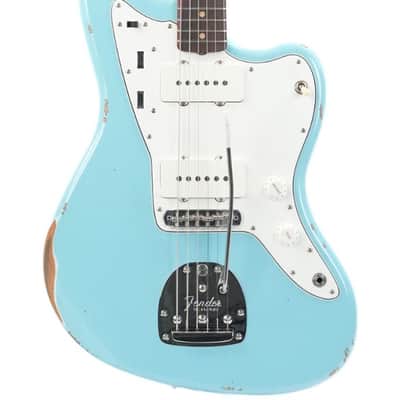 Fender Custom Shop 1962 Jazzmaster Relic Daphne Blue image 1
