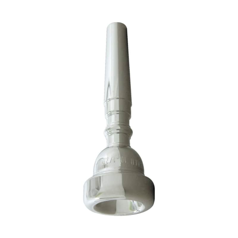 Bach Classic Silver Plated Trumpet Mouthpiece, 10.5D image 1