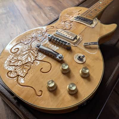 Electra 2258 Tree Of Life Set Neck Electric Guitar ?Prototype? 1970s Natural W/OHSC image 5