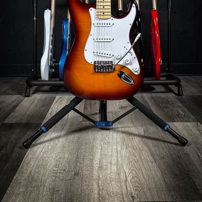 Cozart Strat-Style Electric Guitar - Sunburst - Gig Bag Included image 2
