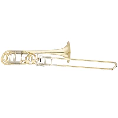 S.E. Shires Model STBQ36YR Q-Series Bass Trombone with Dual Rotary Valves image 1