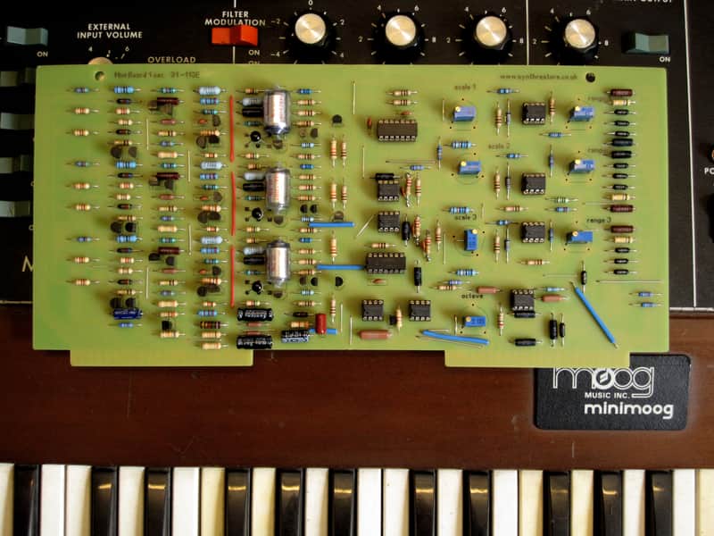 Moog Minimoog assembled circuit boards (4) New image 1