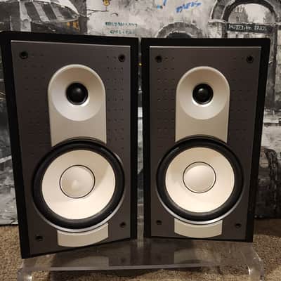 Yamaha Yamaha NS-AP6500F 2-way bass reflex speakers 90s - Black veneer image 4