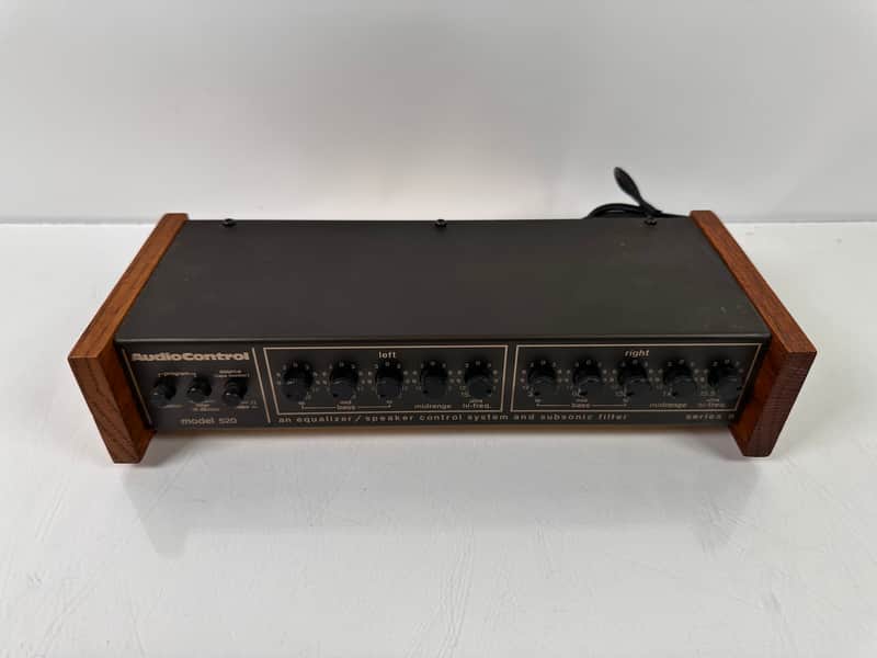 Vintage Audio Control Model 520 Series Stereo Equalizer System Series B image 1
