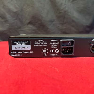 Rupert Neve Designs 5211 2-Channel Microphone Preamp 2018 - Present - Shelford Blue image 5