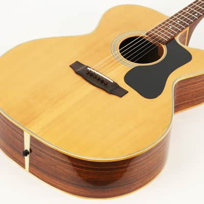 1977 Takamine F366S Jumbo Acoustic Guitar - Rare Lawsuit Era Guild Copy, Nice Example with TKL Case! image 4